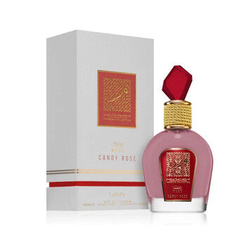 Lattafa Unisex Candy Rose Thameen Collection Musk EDP Spray 3.4 oz - Luxurious Fragrance Available Online in Hong Kong & China