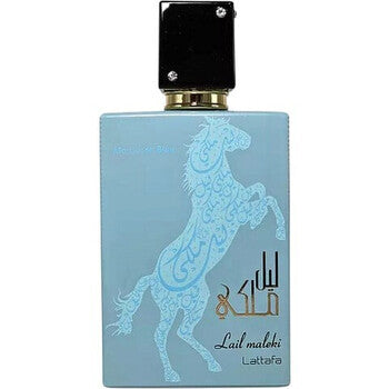 Lattafa Unisex Lail Maleki Morrocan Blue EDP Spray 3.4 oz - Luxurious Fragrance Available Online in Hong Kong & China