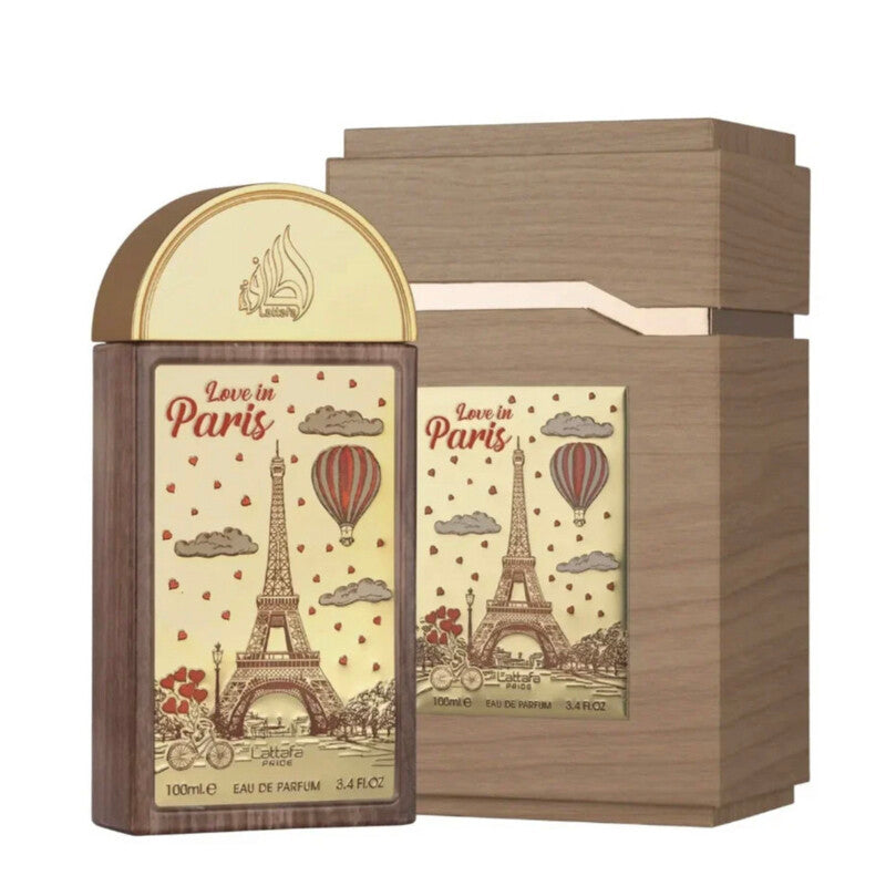 Lattafa Unisex Love In Paris EDP Spray 3.4 oz Fragrances - Luxurious Fragrance Available Online in Hong Kong & China