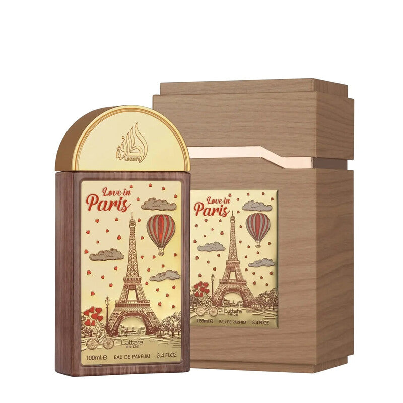 Lattafa Unisex Love In Paris EDP Spray 3.4 oz Fragrances - Luxurious Fragrance Available Online in Hong Kong & China