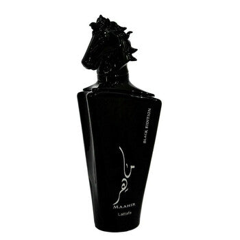 Lattafa Unisex Maahir Black Edition EDP Spray 3.38 oz - Luxurious Fragrance Available Online in Hong Kong & China