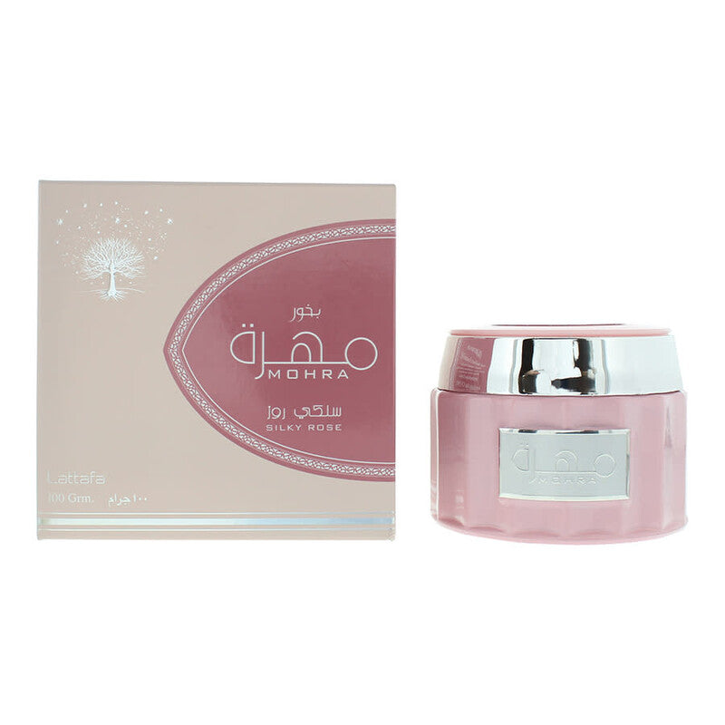 Lattafa Unisex Mohra Silk Rose Bukhoor Incense Mohra 3.5 oz Fragrances - Luxurious Fragrance Available Online in Hong Kong & China