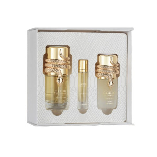 Lattafa Unisex Musamam White Intense 3pcs EDP Gift Set Fragrances - Luxurious Fragrance Available Online in Hong Kong & China