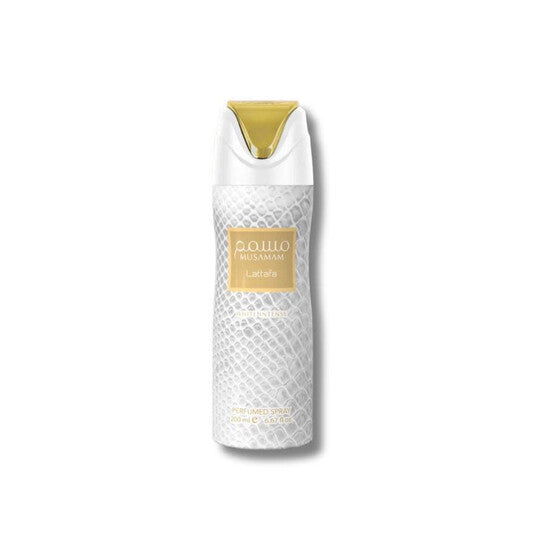 Lattafa Unisex Musamam White Intense Deodorant Spray 6.7 oz Fragrances (Wholesale) - Luxurious Fragrance Available Online in Hong Kong & China