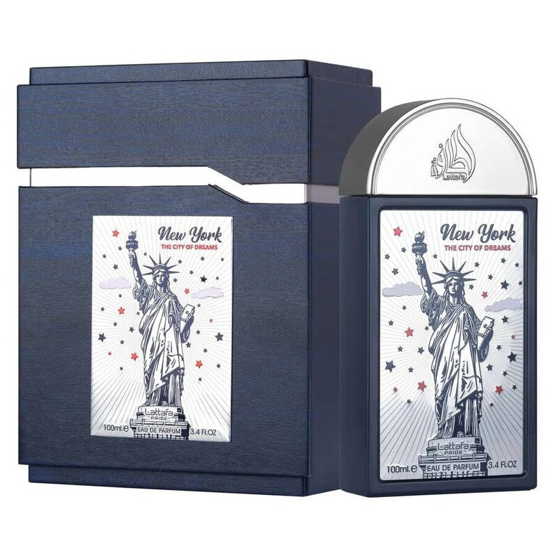 Lattafa Unisex New York The City Of Dreams EDP Spray 3.4 oz Fragrances (Wholesale) - Luxurious Fragrance Available Online in Hong Kong & China