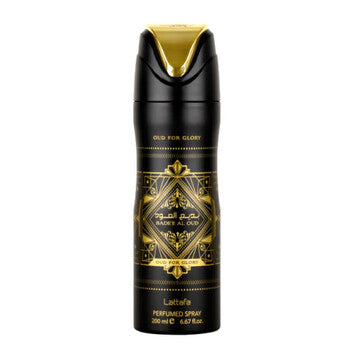 Lattafa Unisex Oud For Glory Body Spray 6.7 oz - Luxurious Fragrance Available Online in Hong Kong & China