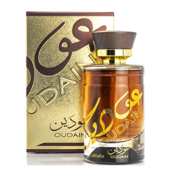 Lattafa Unisex Oudain EDP Spray 3.4 oz - Luxurious Fragrance Available Online in Hong Kong & China