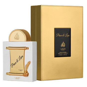 Lattafa Unisex Peace & Love EDP Spray 3.4 oz Fragrances (Wholesale) - Luxurious Fragrance Available Online in Hong Kong & China
