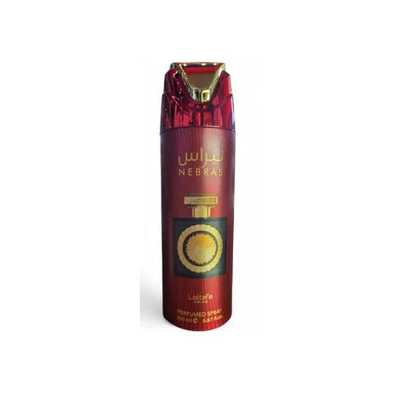 Lattafa Unisex Pride Nebras Deodorant Spray 6.7 oz Fragrances - Luxurious Fragrance Available Online in Hong Kong & China