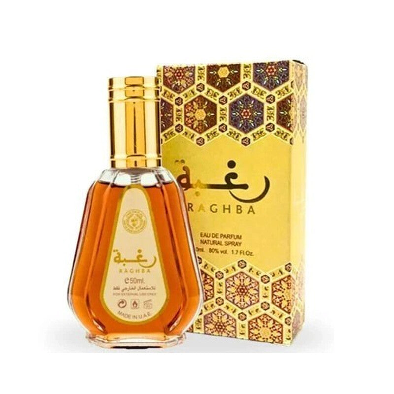 Lattafa Unisex Raghba EDP Spray 1.7 oz Fragrances - Luxurious Fragrance Available Online in Hong Kong & China