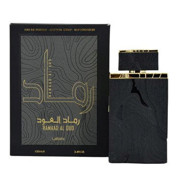 Lattafa Unisex Ramaad Al Oud EDP 3.4 oz - Luxurious Fragrance Available Online in Hong Kong & China