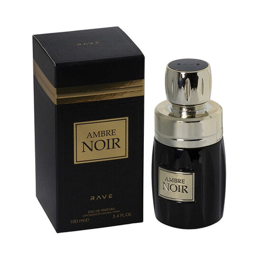 Lattafa Unisex Rave Ambre Noir EDP Spray 3.4 oz Fragrances - Luxurious Fragrance Available Online in Hong Kong & China