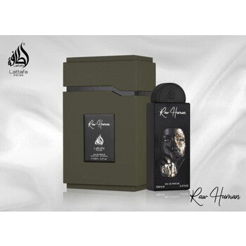 Lattafa Unisex Raw Human EDP 3.4 oz Fragrances (Wholesale) - Luxurious Fragrance Available Online in Hong Kong & China