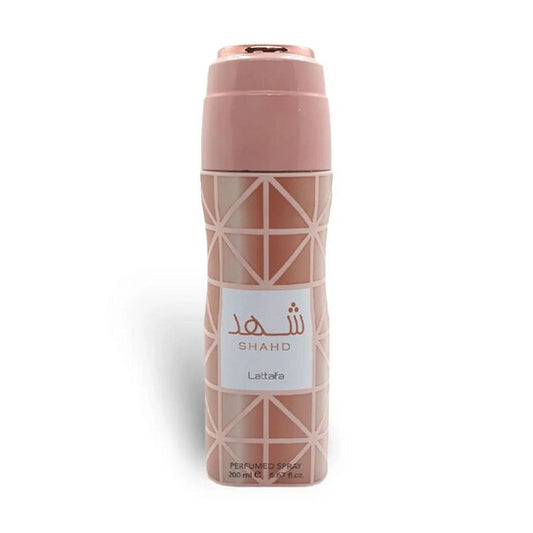 Lattafa Unisex Shahd Body Spray 6.7 oz Fragrances - Luxurious Fragrance Available Online in Hong Kong & China