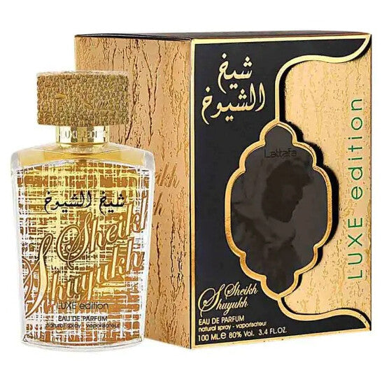 Lattafa Unisex Sheikh Al Shuyukh Luxe Edition EDP Spray 3.4 oz Fragrances (Wholesale) - Luxurious Fragrance Available Online in Hong Kong & China