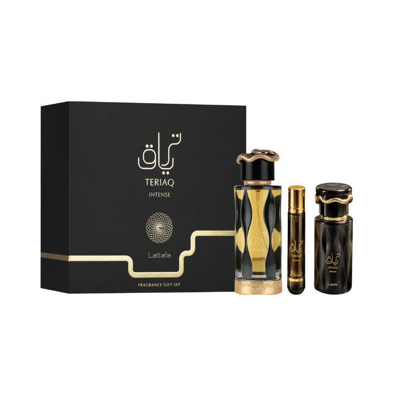 Lattafa Unisex Teriaq Intense Gift Set Fragrances (Wholesale) - Luxurious Fragrance Available Online in Hong Kong & China