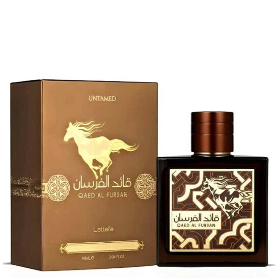 Lattafa Unisex Untamed Qaed Al Fursan EDP Spray 3.0 oz (Tester) Fragrances - Luxurious Fragrance Available Online in Hong Kong & China