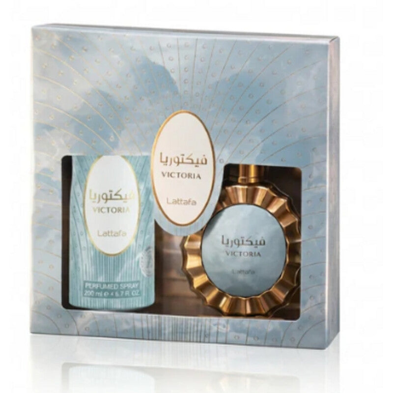 Lattafa Unisex Victoria Gift Set Fragrances - Luxurious Fragrance Available Online in Hong Kong & China
