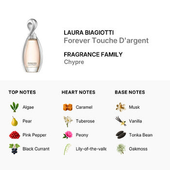 Laura Biagiotti Ladies Forever Touche D'argent EDP 3.4 oz - Luxurious Fragrance Available Online in Hong Kong & China
