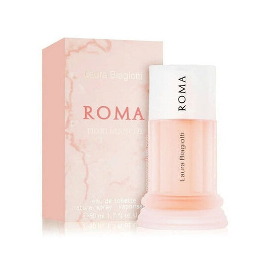 Laura Biagiotti Ladies Roma Fiori Bianchi EDT Spray 1.7 oz Fragrances (Wholesale) - Luxurious Fragrance Available Online in Hong Kong & China