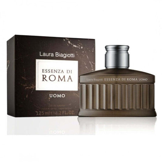 Laura Biagiotti Men's Essenza di Roma Uomo EDT Spray 4.2 oz Fragrances - Luxurious Fragrance Available Online in Hong Kong & China