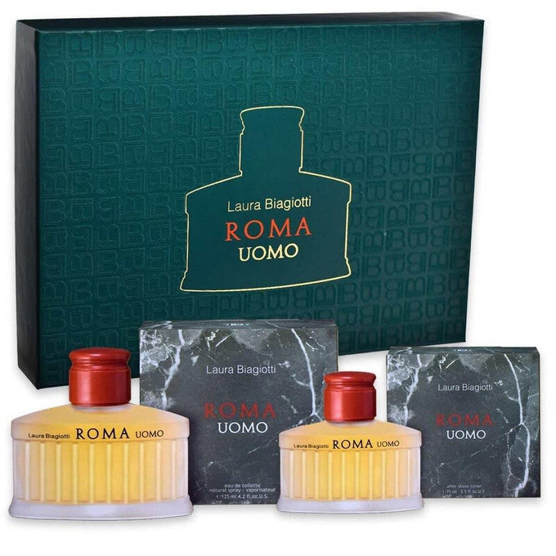 Laura Biagiotti Men's Roma Passione Uomo Gift Set Fragrances - Luxurious Fragrance Available Online in Hong Kong & China