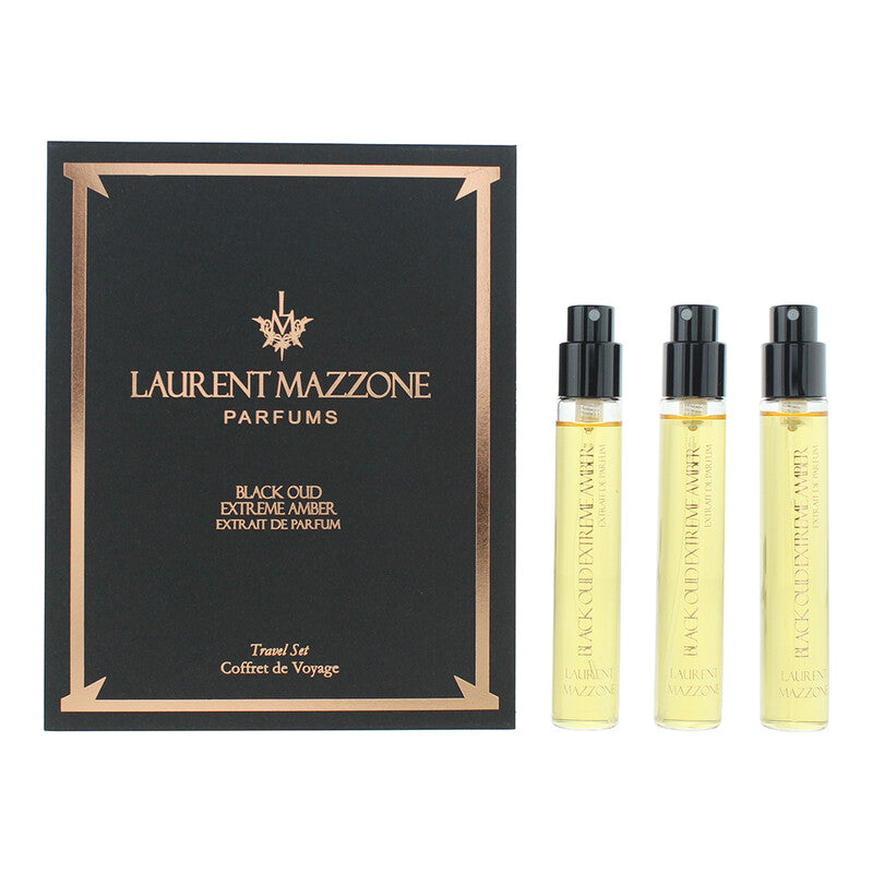 Laurent Mazzone Men's Black Oud Gift Set Fragrances - Luxurious Fragrance Available Online in Hong Kong & China