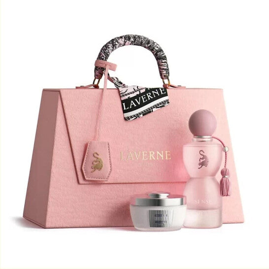 Laverne Ladies Sense Pink Collection Gift Set Fragrances - Luxurious Fragrance Available Online in Hong Kong & China