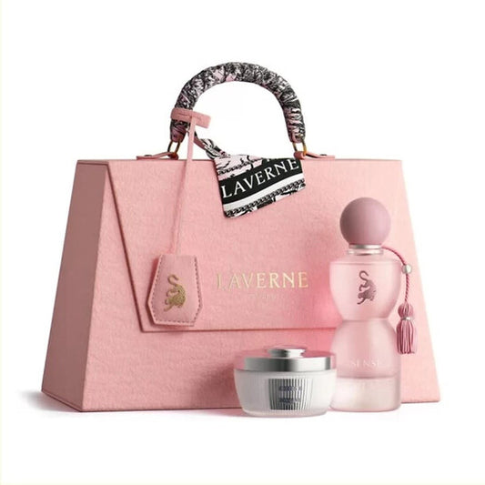 Laverne Ladies Sense Pink Collection Gift Set Fragrances - Luxurious Fragrance Available Online in Hong Kong & China