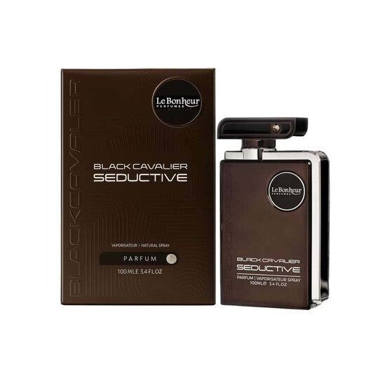 Le Bonheur Unisex Black Cavalier Seductive EDP Spray 3.4 oz Fragrances - Luxurious Fragrance Available Online in Hong Kong & China