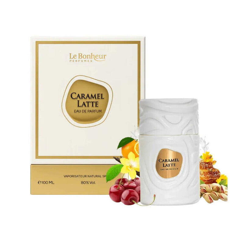 Le Bonheur Unisex Caramel Latte EDP Spray 3.4 oz Fragrances - Luxurious Fragrance Available Online in Hong Kong & China