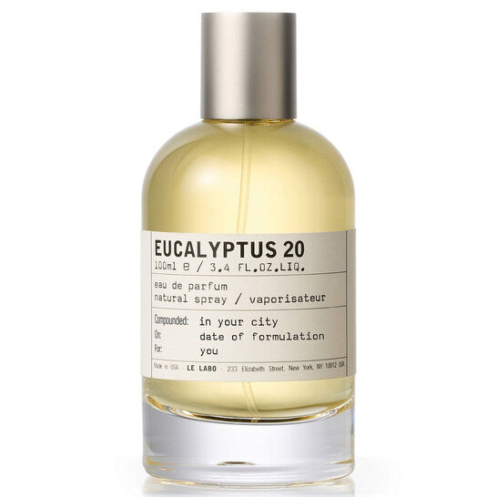 Le Labo Unisex Eucalyptus 20 EDP Spray 3.4 oz Fragrances  - Luxurious Fragrance Available Online in Hong Kong & China