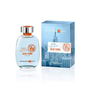 Mandarina Duck Lets Travel To New York / Mandarina Duck EDT Spray 3.4 oz (100 ml) (M) - Luxurious Fragrance Available Online in Hong Kong & China