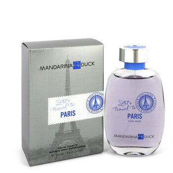 Mandarina Duck Lets Travel To Paris / Mandarina Duck EDT Spray 3.4 oz (100 ml) (M) - Luxurious Fragrance Available Online in Hong Kong & China