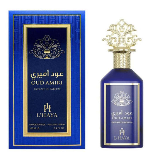 L'Haya Unisex Oud Amiri Extrait de Parfum Spray 3.4 oz Fragrances (Wholesale) - Luxurious Fragrance Available Online in Hong Kong & China