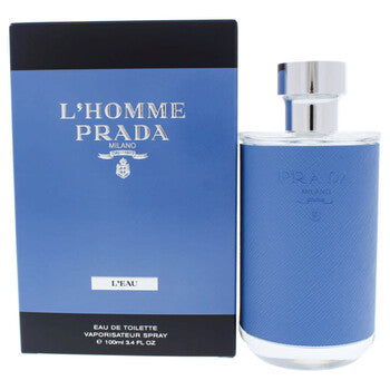 Prada L'homme Prada L'eau / Prada EDT Spray 3.4 oz (100 ml) (m) - Luxurious Fragrance Available Online in Hong Kong & China