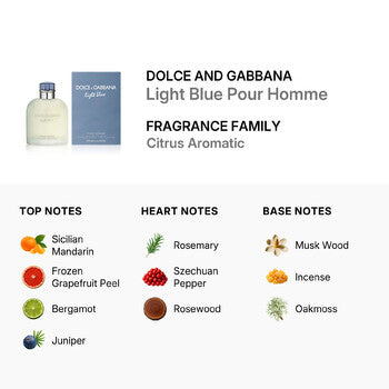 Dolce & Gabbana Light Blue Pour Homme / Dolce & Gabbana EDT 6.7 oz (200 ml) (m) - Luxurious Fragrance Available Online in Hong Kong & China