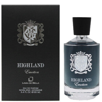 Linea De Bella Men's Highland Emotion EDP Spray 3.4 oz - Luxurious Fragrance Available Online in Hong Kong & China