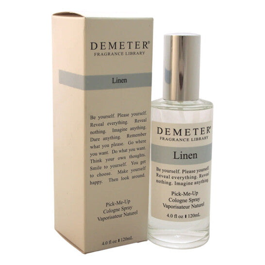 Demeter Linen by Demeter for Unisex - 4 oz Cologne Spray (Wholesale) - Luxurious Fragrance Available Online in Hong Kong & China