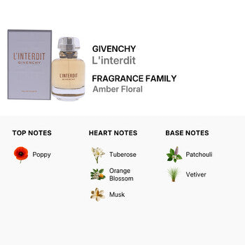 Givenchy L'interdit by Givenchy Eau De Toilette Spray 2.6 oz Women (Wholesale) - Luxurious Fragrance Available Online in Hong Kong & China