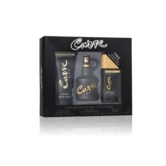 Liz Claiborne Men's Curve Black Gift Set Fragrances - Luxurious Fragrance Available Online in Hong Kong & China