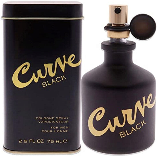Liz Claiborne Men's Fragrance Curve Black EDC Spray 2.5 oz Fragrances (Wholesale) - Luxurious Fragrance Available Online in Hong Kong & China