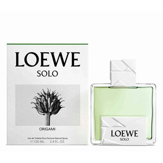 Loewe Men's Solo Origami EDT 3.4 oz Fragrances - Luxurious Fragrance Available Online in Hong Kong & China
