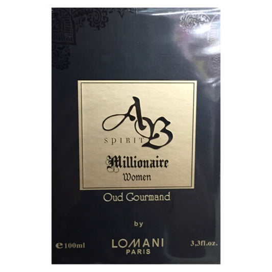 Lomani Ladies Spirit Millionaire Oud Gourmand EDP Spray 3.3 oz Fragrances - Luxurious Fragrance Available Online in Hong Kong & China