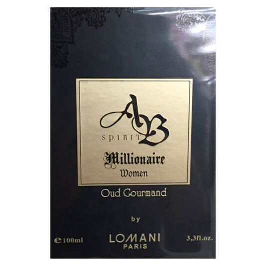 Lomani Ladies Spirit Millionaire Oud Gourmand EDP Spray 3.3 oz Fragrances (Wholesale) - Luxurious Fragrance Available Online in Hong Kong & China