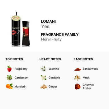 Lomani Ladies Yes EDP Spray 3.4 oz (Wholesale) - Luxurious Fragrance Available Online in Hong Kong & China