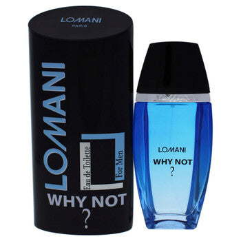 Lomani Why Not by Lomani for Men - 3.3 oz EDT Spray - Luxurious Fragrance Available Online in Hong Kong & China