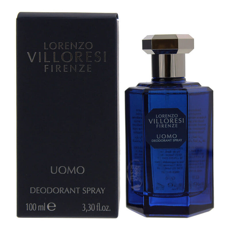 Lorenzo Villoresi Men's Uomo Deodorant Body Spray Spray 3.4 oz Fragrances - Luxurious Fragrance Available Online in Hong Kong & China