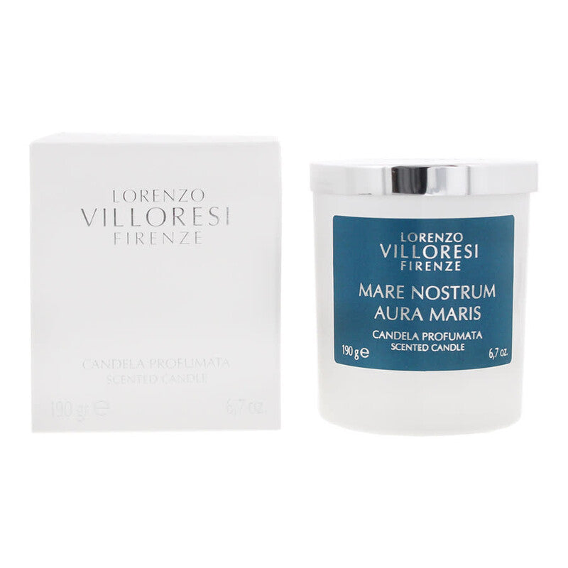 Lorenzo Villoresi Unisex Aura Maris 6.7 oz Scented Candle - Luxurious Fragrance Available Online in Hong Kong & China