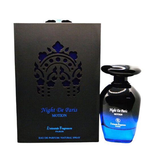 Lorientale Fragrances Unisex Night De Paris Motion EDP Spray 3.4 oz Fragrances (Wholesale) - Luxurious Fragrance Available Online in Hong Kong & China